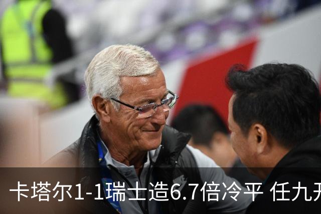 卡塔尔1-1瑞士造6.7倍冷平 任九开53注25.3万元